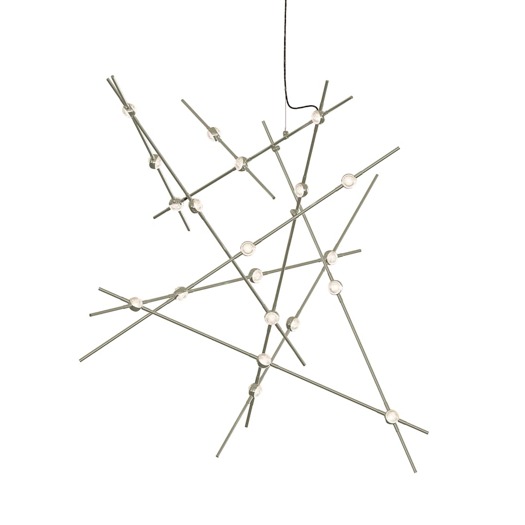 Constellation Aquila Major 20 Light 37" Wide LED Abstract Multi Light Pendant