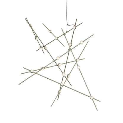 Constellation Aquila Major 20 Light 37" Wide LED Abstract Multi Light Pendant