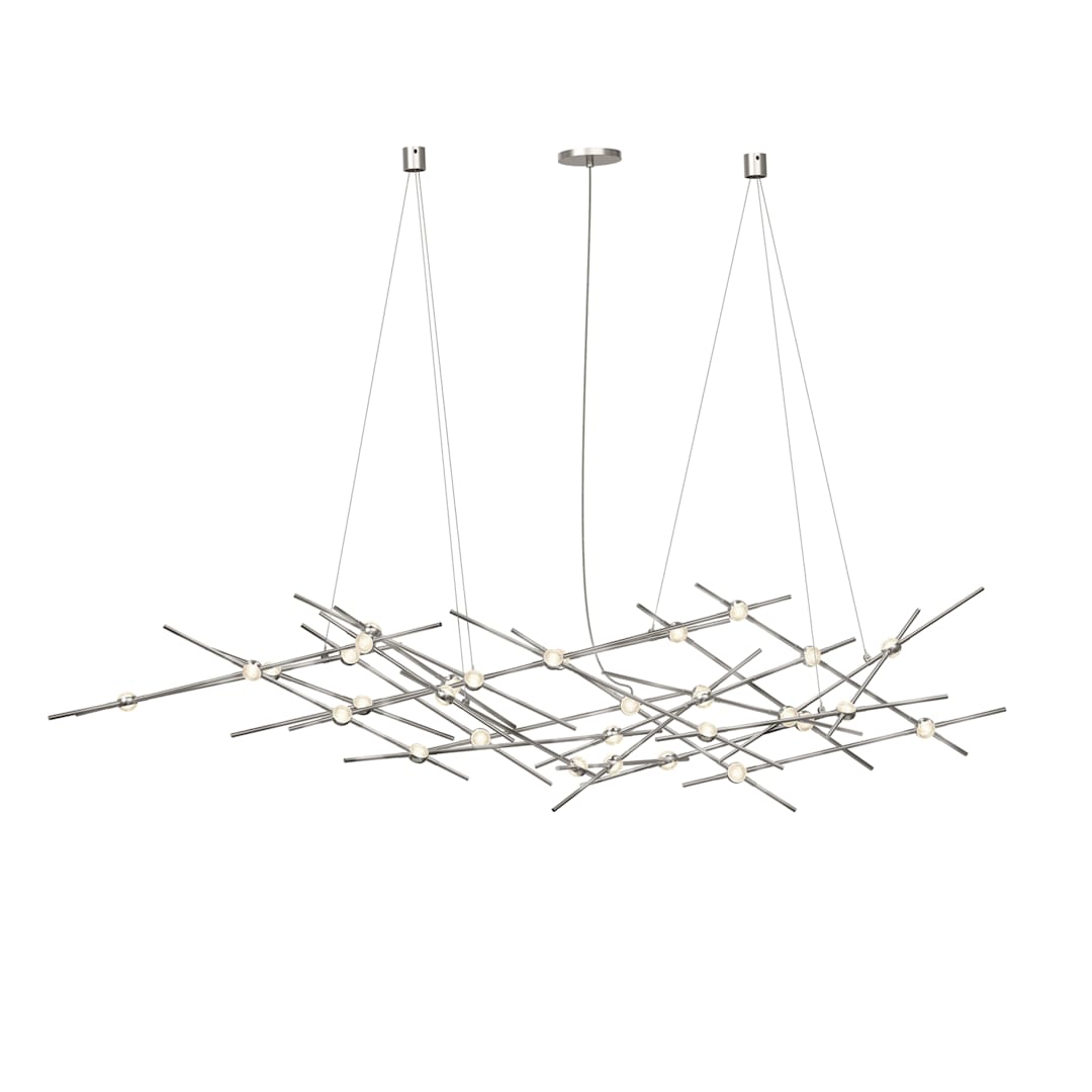 Constellation Ursa Minor 55" Wide Integrated LED Chandelier with Acrylic Shades