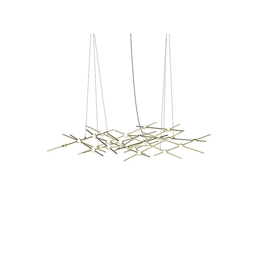 Constellation Ursa Minor 25 Light 55" Wide LED Abstract Chandelier