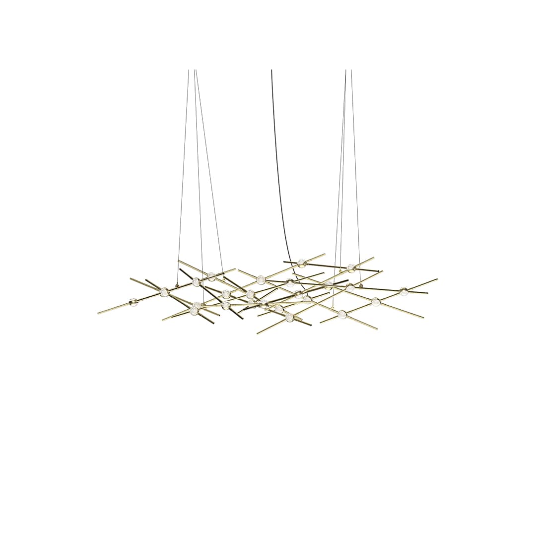 Constellation Ursa Minor 25 Light 55" Wide LED Abstract Chandelier