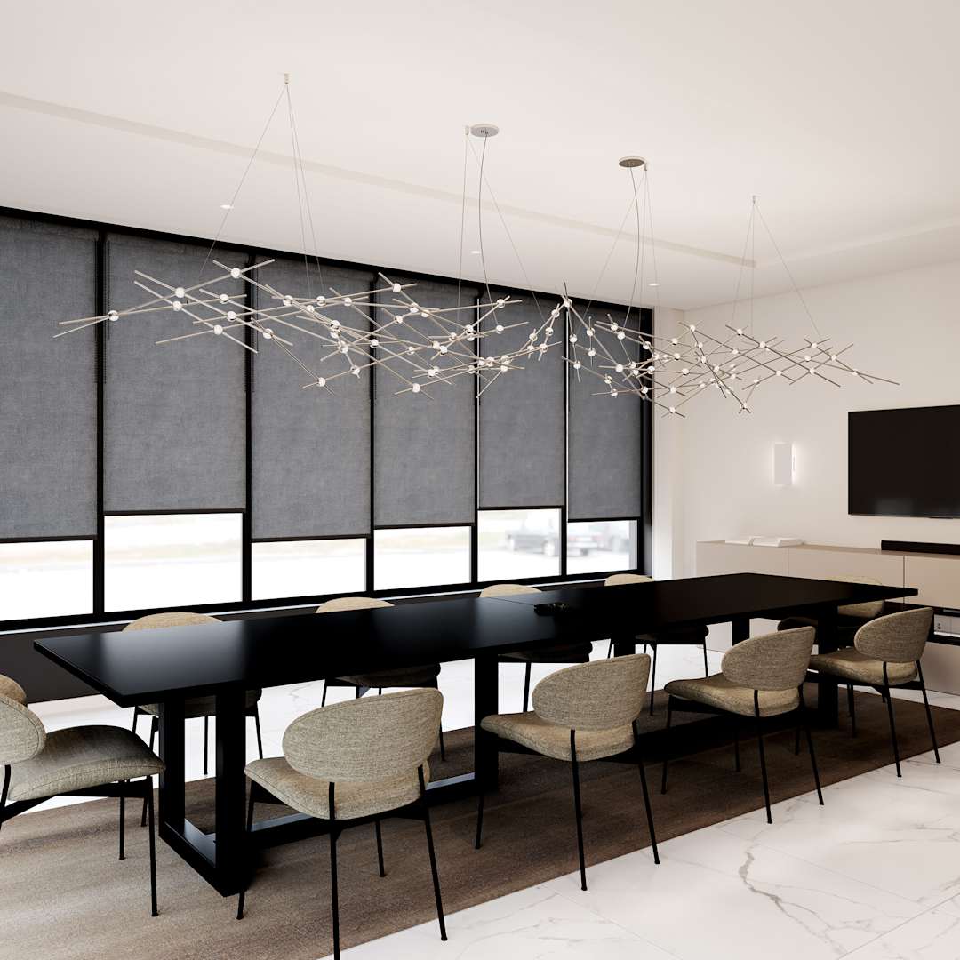 Constellation Ursa Major 93" Wide Integrated LED Chandelier with Acrylic Shades