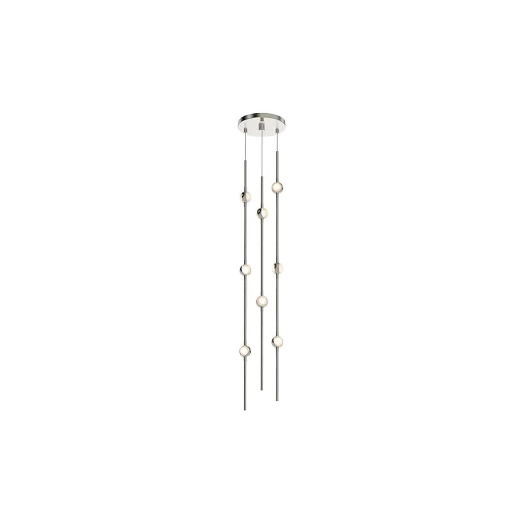 Constellation Andromeda 8 Light 6" Wide LED Abstract Multi Light Pendant