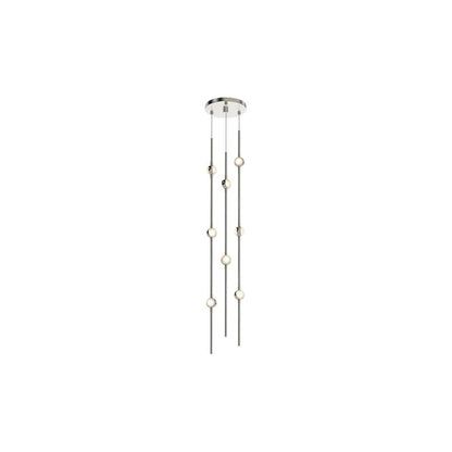 Constellation Andromeda 8 Light 6" Wide LED Abstract Multi Light Pendant