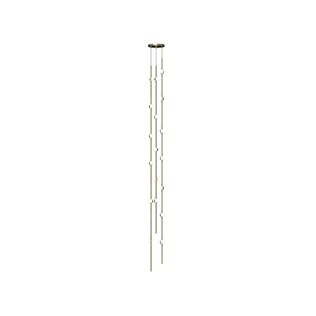 Constellation Andromeda 18 Light 6" Wide LED Abstract Multi Light Pendant