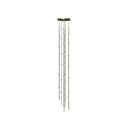 Constellation Andromeda 55 Light 12" Wide LED Abstract Multi Light Pendant
