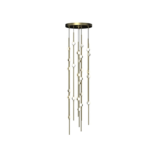 Constellation Andromeda 26 Light 12" Wide LED Abstract Multi Light Pendant
