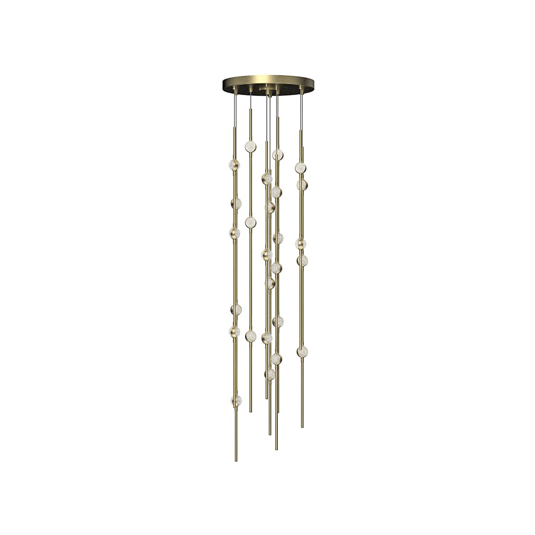Constellation Andromeda 26 Light 12" Wide LED Abstract Multi Light Pendant