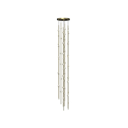Constellation Andromeda 55 Light 12" Wide LED Abstract Multi Light Pendant