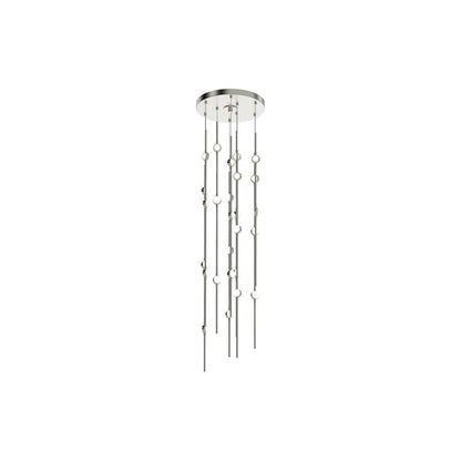 Constellation Andromeda 26 Light 12" Wide LED Abstract Multi Light Pendant