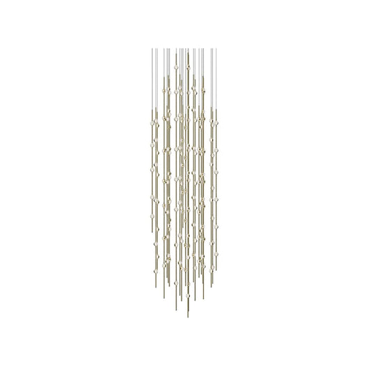 Constellation Andromeda 156 Light 25" Wide LED Abstract Multi Light Pendant