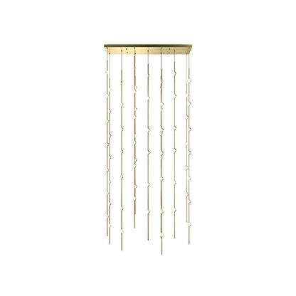 Constellation Andromeda 69 Light 36" Wide LED Abstract Multi Light Pendant