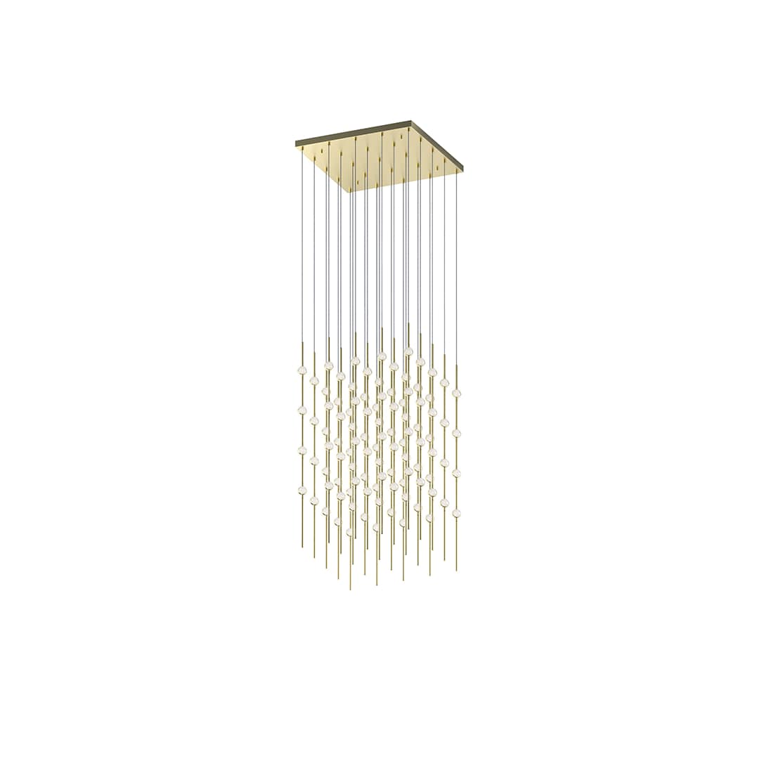 Constellation Cosmic Cube 100 Light 21" Wide LED Abstract Multi Light Pendant