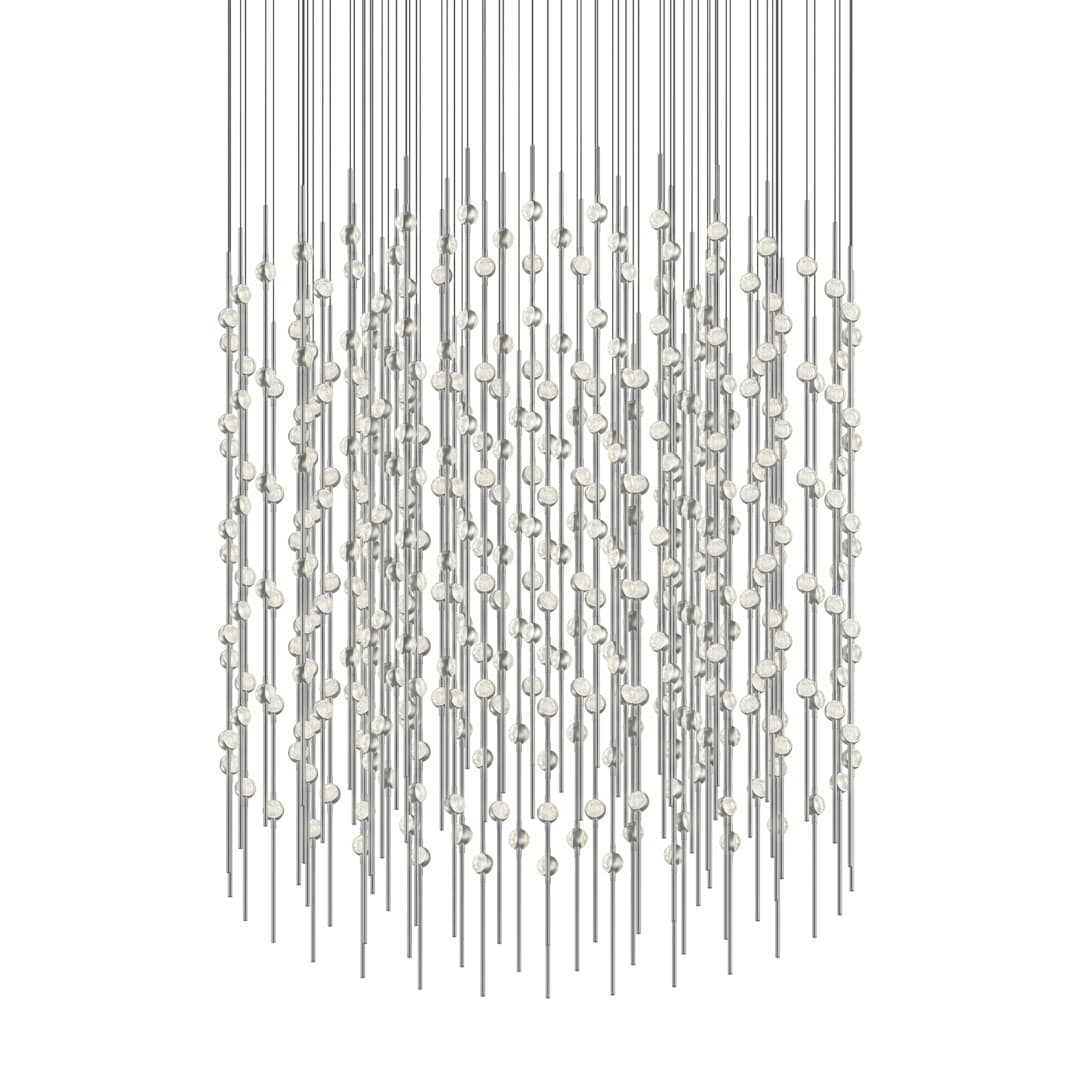Constellation Centaurus Cylinder 3 Light 48" Wide LED Abstract Chandelier