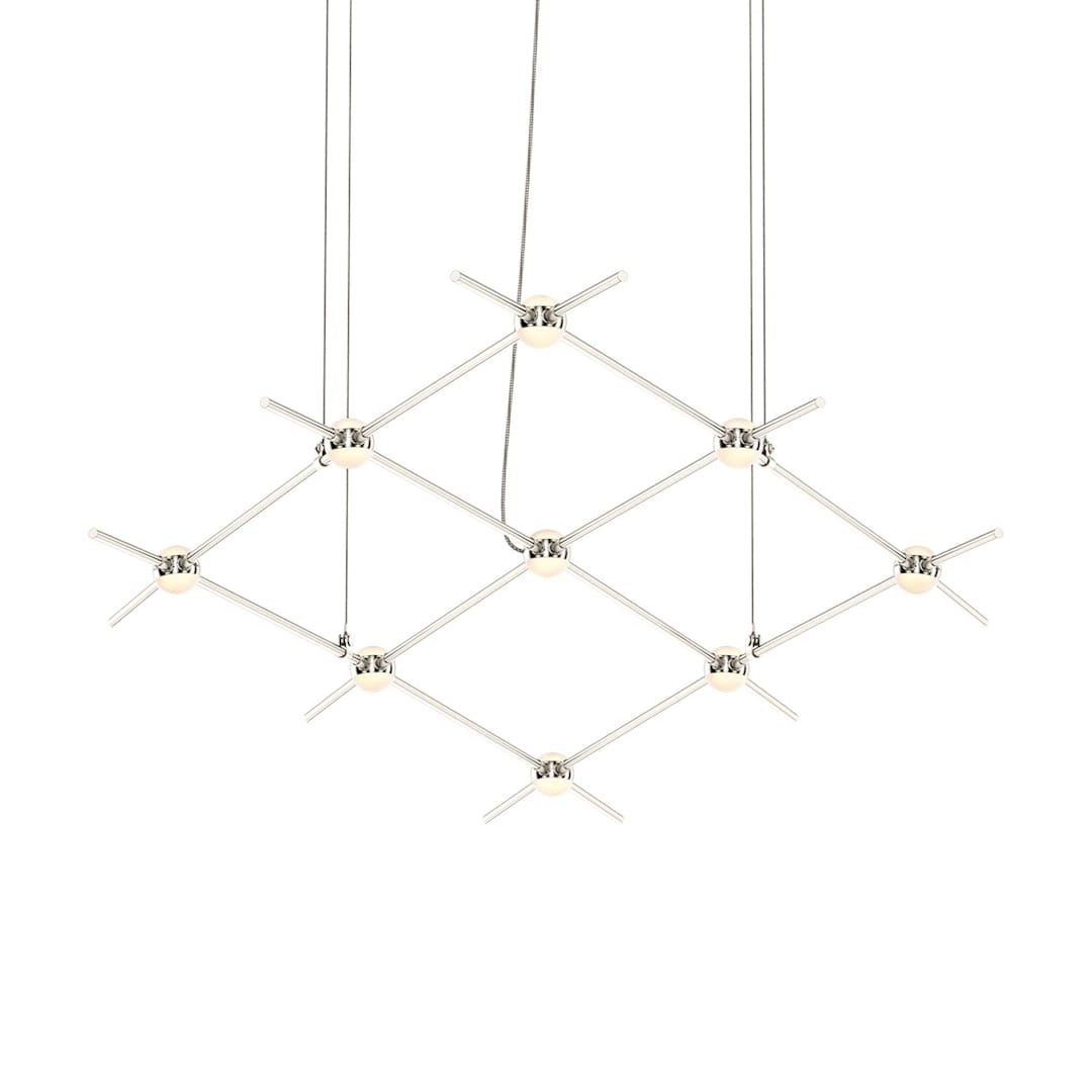 Constellation Aquarius Minor 9 Light 67" Wide LED Chandelier