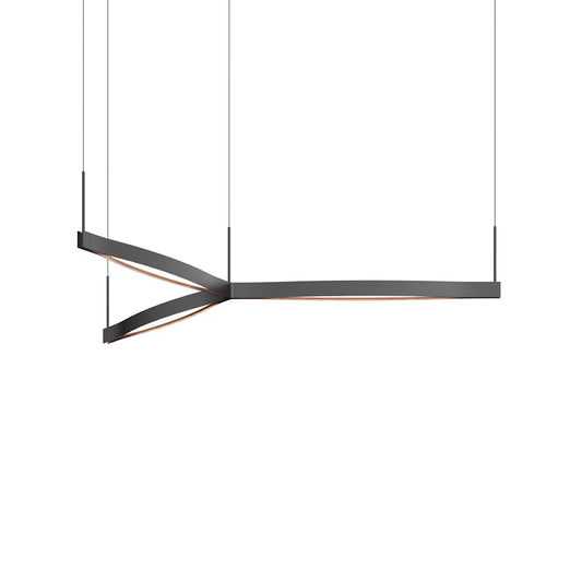Ola 3 Light 55" Wide LED Chandelier