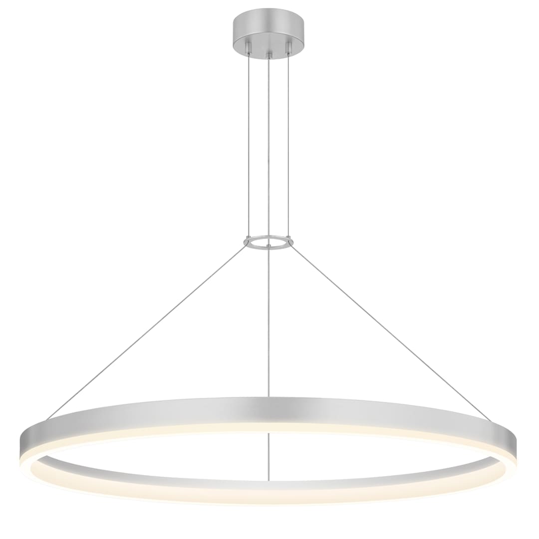 Corona 32" LED Pendant with Frosted Shade