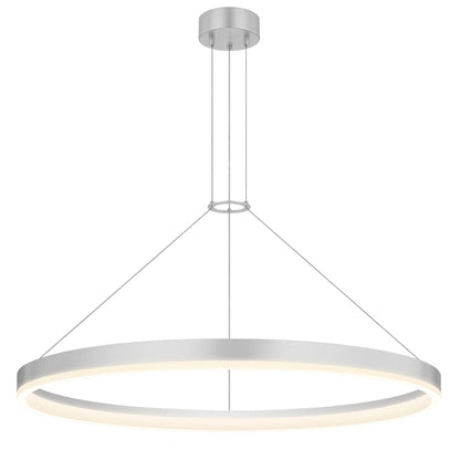 Corona 32" LED Pendant with Frosted Shade