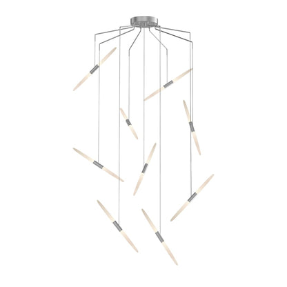 Ballet 9 Light 21" Wide LED Abstract Multi Light Pendant