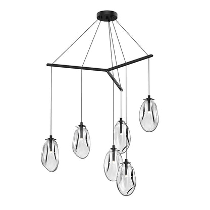 Liquid 6 Light 39-1/4" Wide Full Sized Pendant