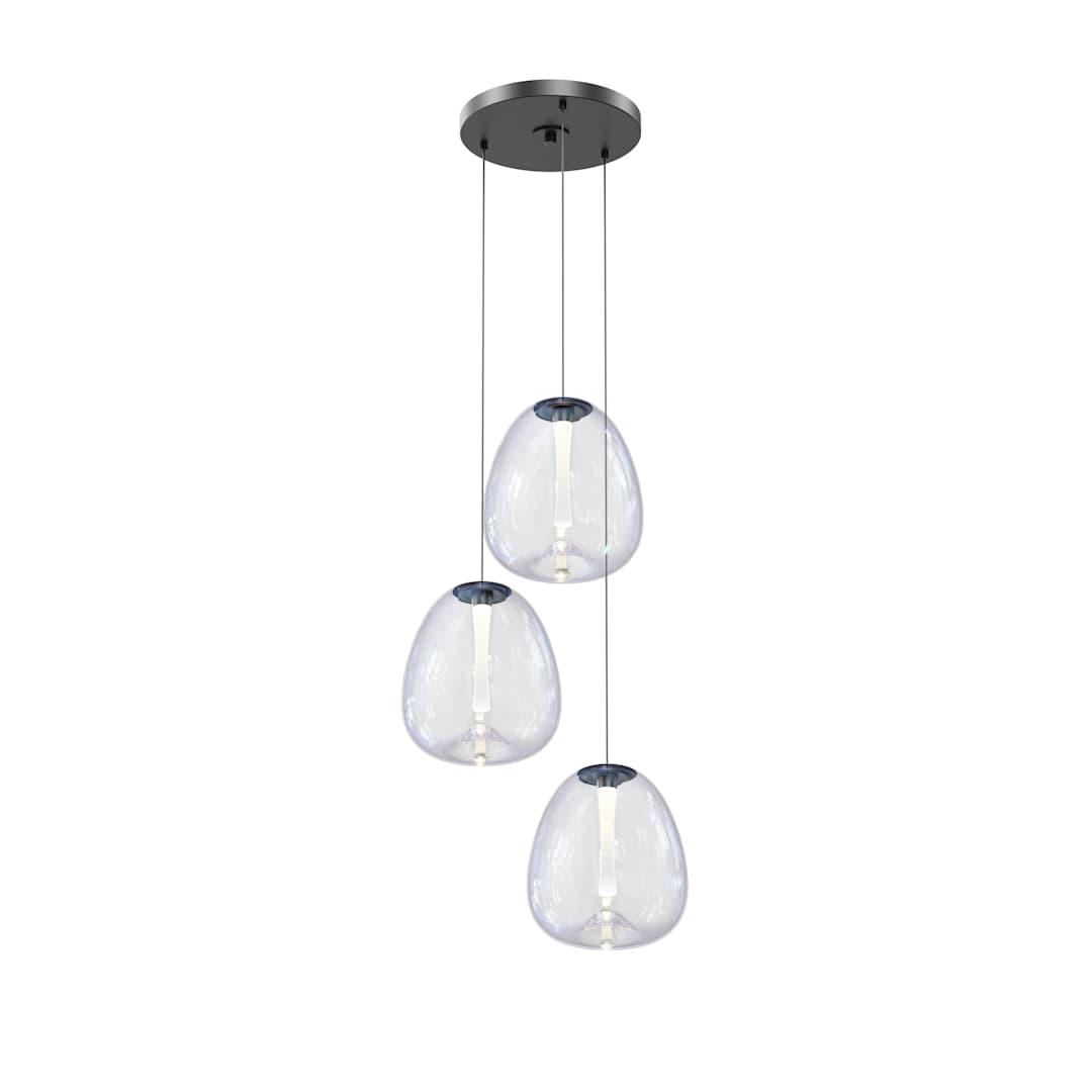 Mela 3 Light 20" Wide LED Multi Light Pendant