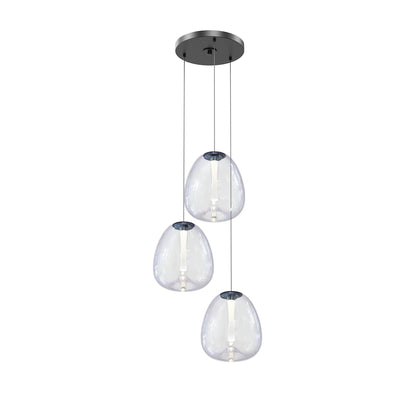 Mela 3 Light 20" Wide LED Multi Light Pendant