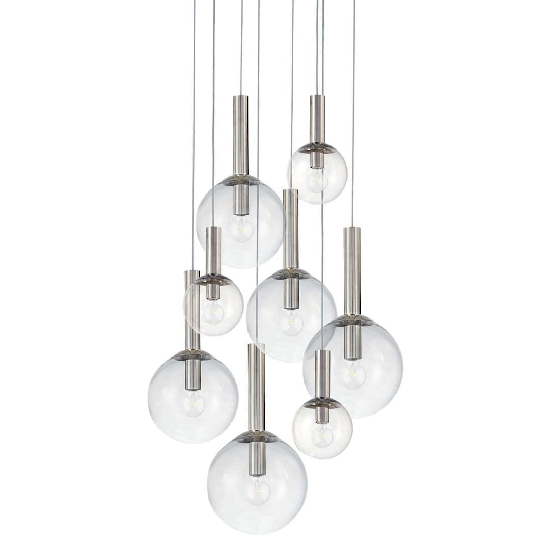Bubbles 8 Light 29" Wide Multi Light Pendant