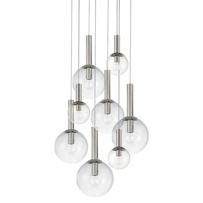 Bubbles 8 Light 29" Wide Multi Light Pendant
