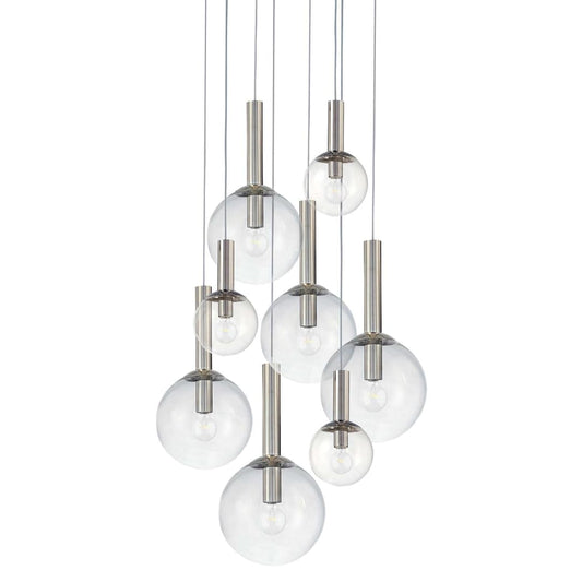 Bubbles 8 Light 29" Wide Multi Light Pendant