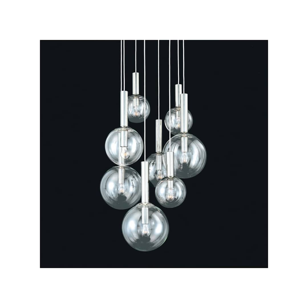 Bubbles 8 Light 29" Wide Multi Light Pendant