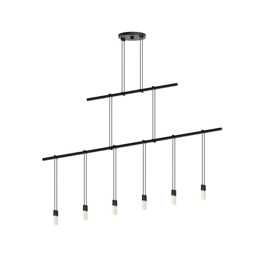 Suspenders LED 2-Tier Linear Pendant