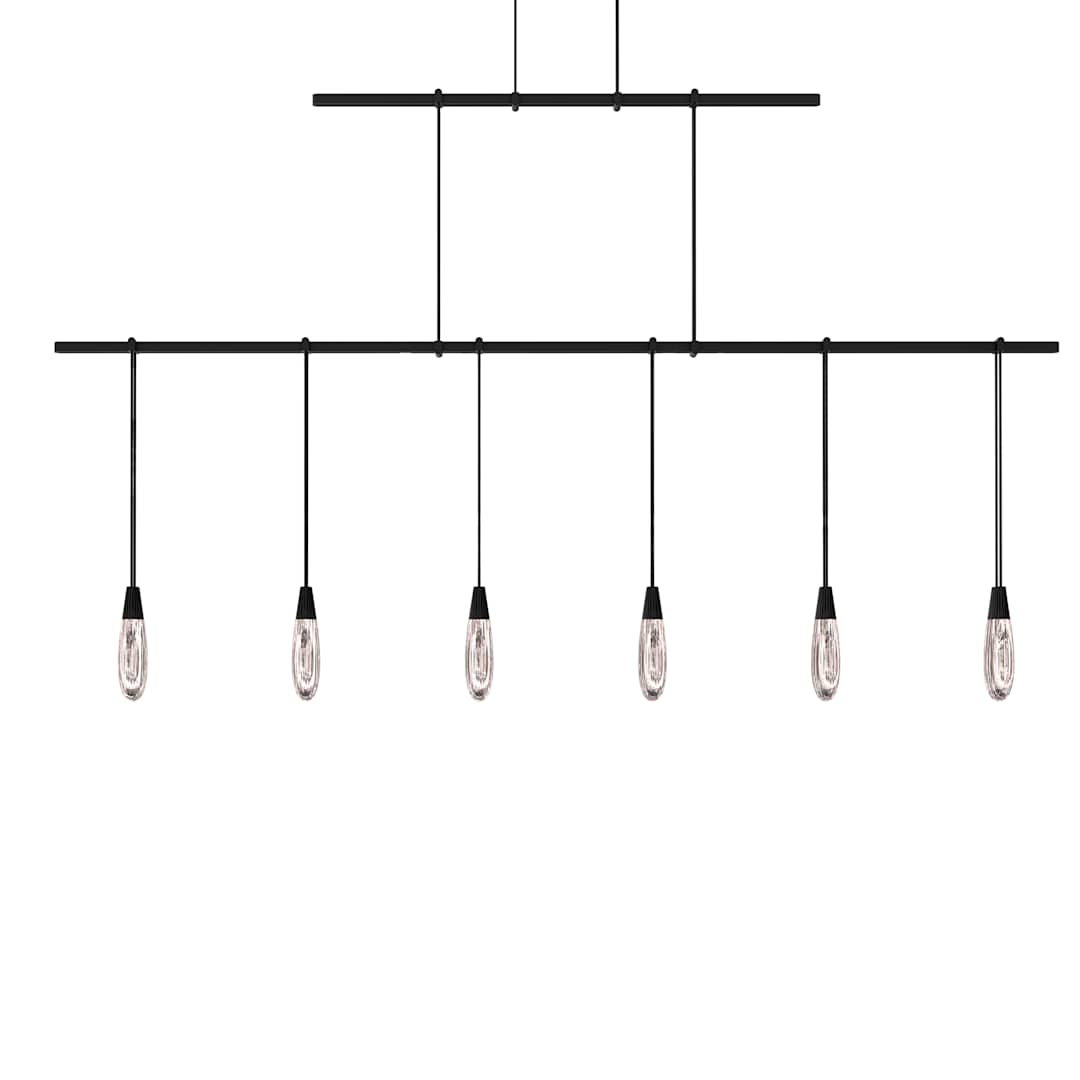 Suspenders LED 2-Tier Linear Pendant