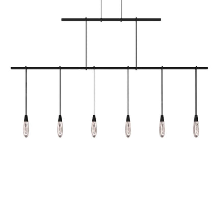 Suspenders LED 2-Tier Linear Pendant