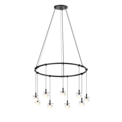 Suspenders LED Single Ring Multi Light Pendant