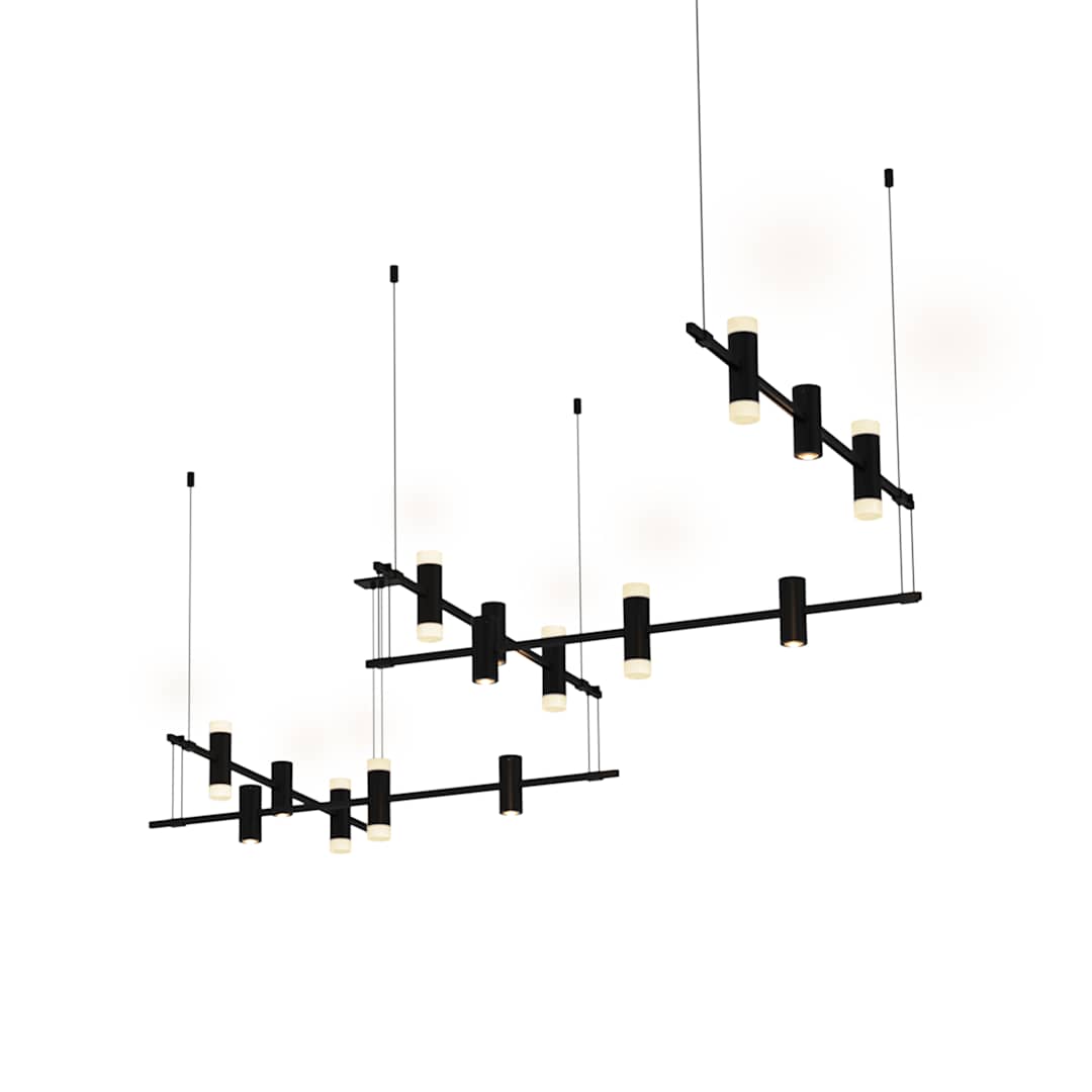 Suspenders 15 Light 106" Wide Full Sized Pendant