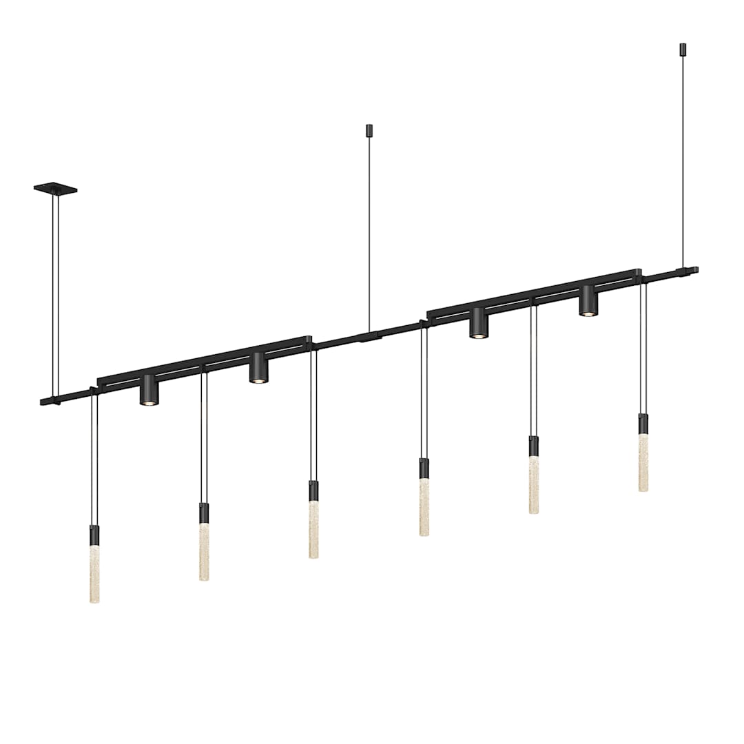 Suspenders 12 Light 73" Wide Full Sized Pendant