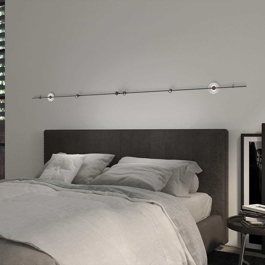 Suspenders 4 Light 146" Tall LED Wall Sconce