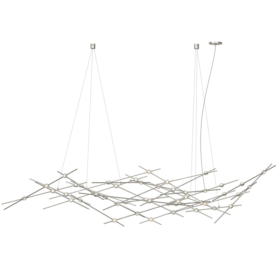 Constellation Ursa Major 93" Wide Integrated LED Chandelier with Acrylic Shades