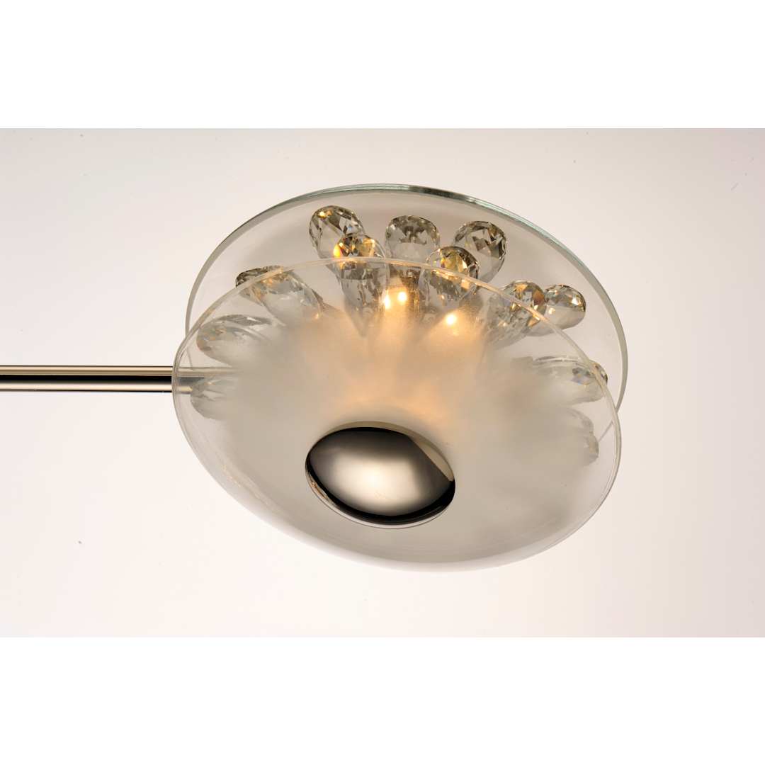 Peony 7 Light 50" Wide LED Abstract Multi Light Pendant