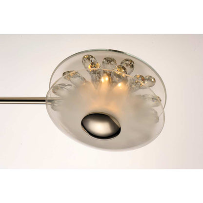 Peony 7 Light 50" Wide LED Abstract Multi Light Pendant