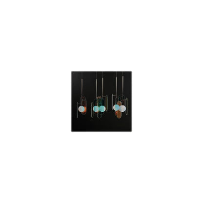 Megalith 5 Light 48" Wide LED Linear Chandelier by Nina Magon