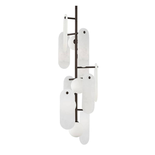 Megalith 5 Light 13" Wide LED Abstract Pendant