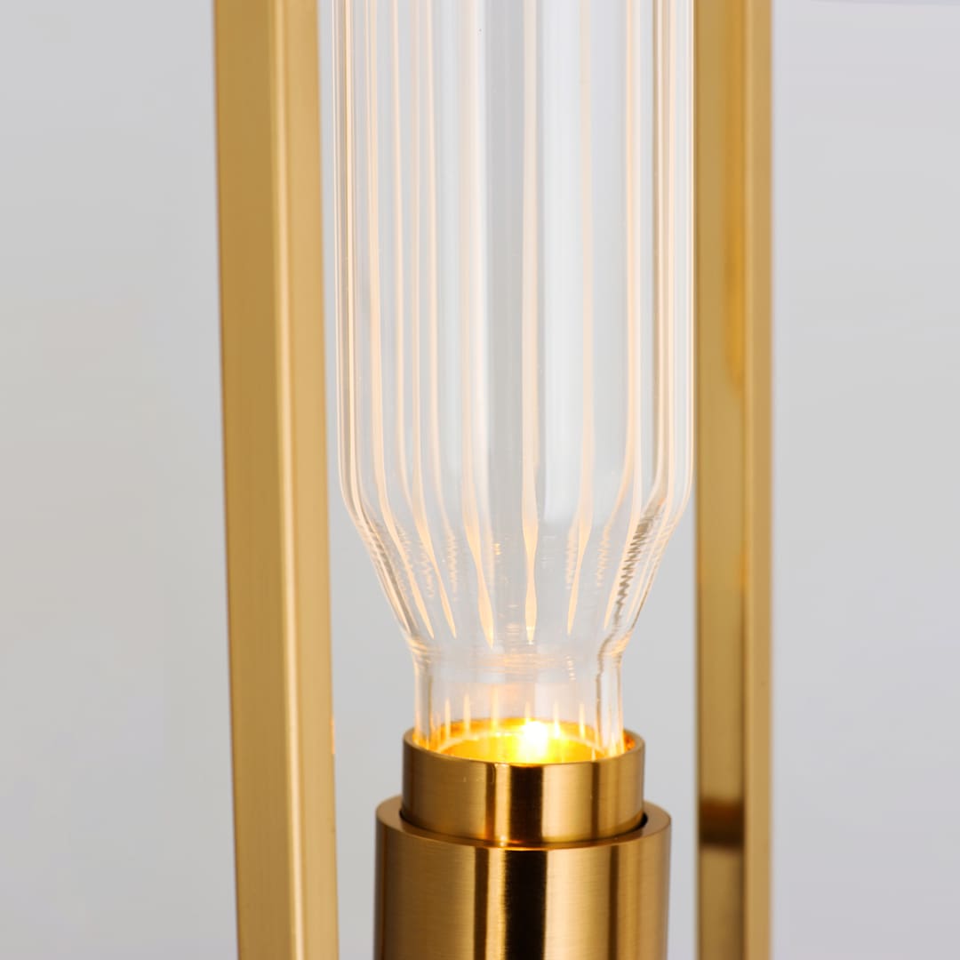 Zeppelin 59" Tall LED Column Floor Lamp by Nina Magon