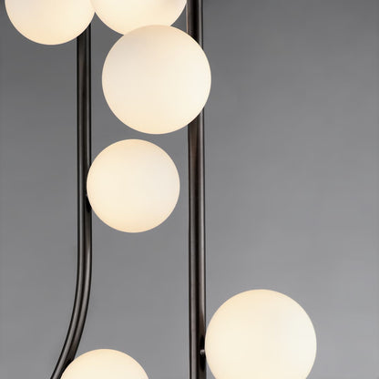 Contour 19 Light 52" Wide LED Semi-Flush Ceiling Fixture by Nina Magon
