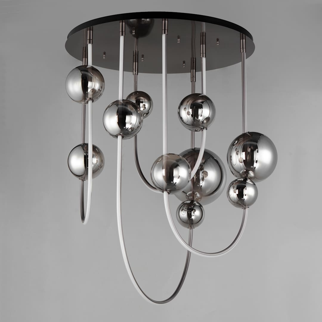 Dreamer 33" Wide LED Abstract Multi Light Pendant