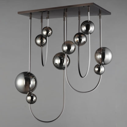 Dreamer 36" Wide LED Abstract Linear Pendant