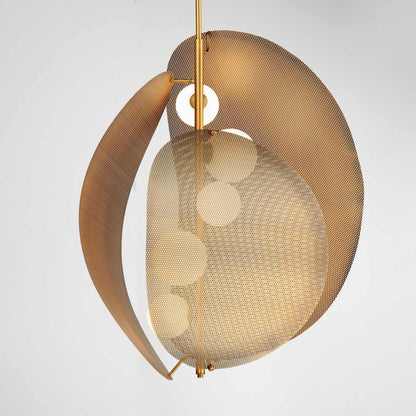 Chips 5 Light 35" Wide LED Chandelier by Mat Sanders