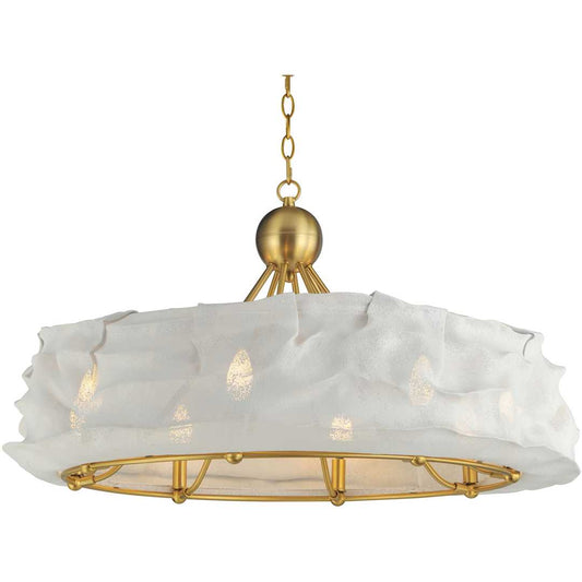 Shroud 8 Light 34" Wide LED Chandelier