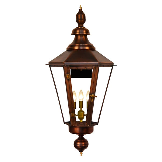 Eslava Street 3 Light 42" Tall Electric Outdoor Wall Sconce