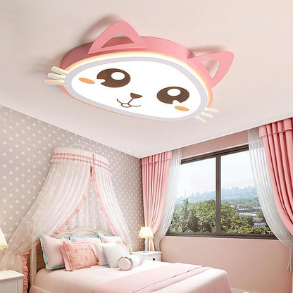 Kitten Bedroom Flush Mount Lighting LED Baby Kids Ceiling Lights